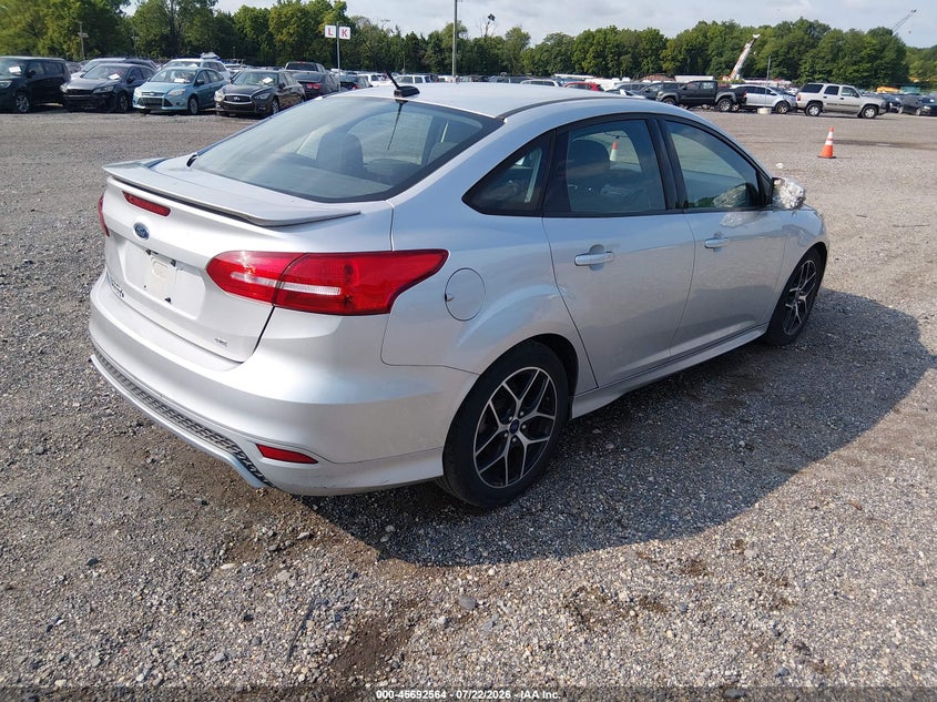Vin: 1fadp3f28fl344731, lot: 46191192, ford focus se 20154