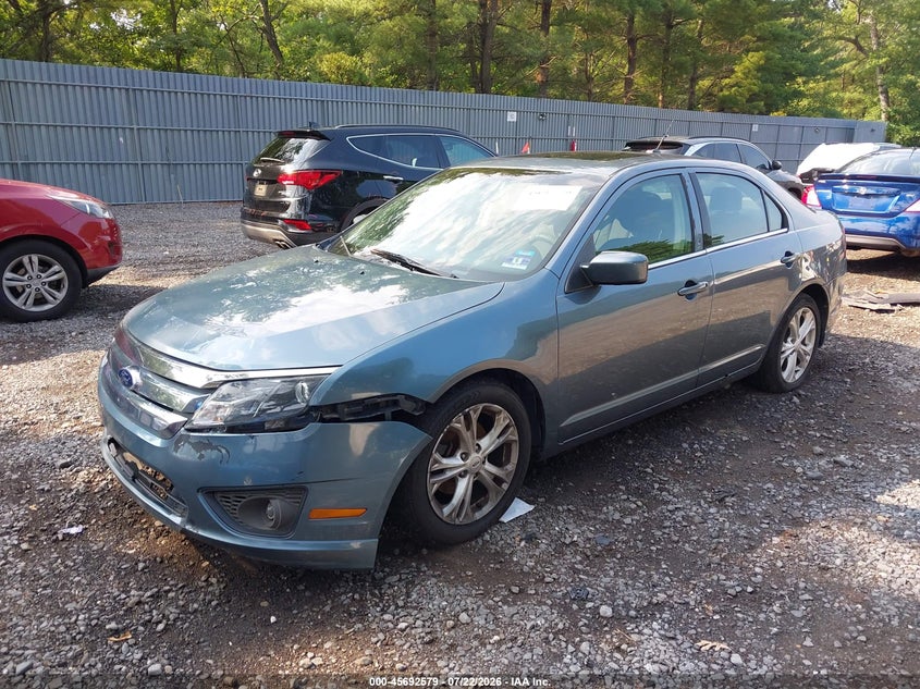 Vin: 3fahp0ha4cr387237, lot: 46191207, ford fusion se 20122