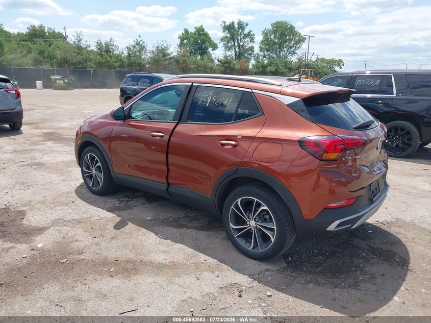Vin: kl4mmdsl6lb124068, lot: 46191211, buick encore gx fwd select 20203