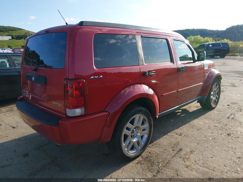 Vin: 1d4pu4gk7bw603368, lot: 46191220, dodge nitro heat 20114