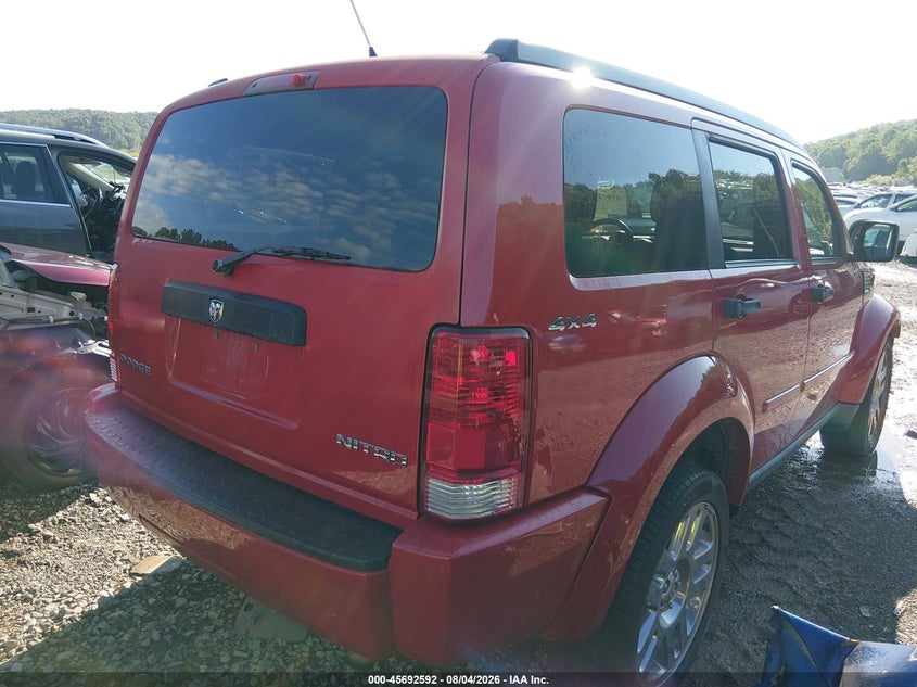 Vin: 1d4pu4gk7bw603368, lot: 46191220, dodge nitro heat 20114