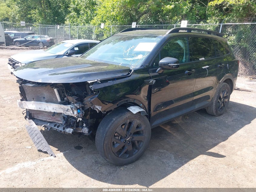 Vin: 5xyrldlcxpg184539, lot: 46191221, kia sorento x-line s 20232