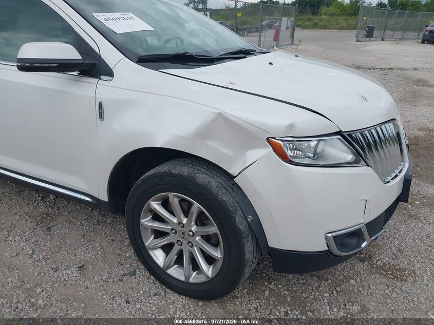 2013 Lincoln Mkx VIN: 2LMDJ6JK8DBL42110 Lot: 45692615