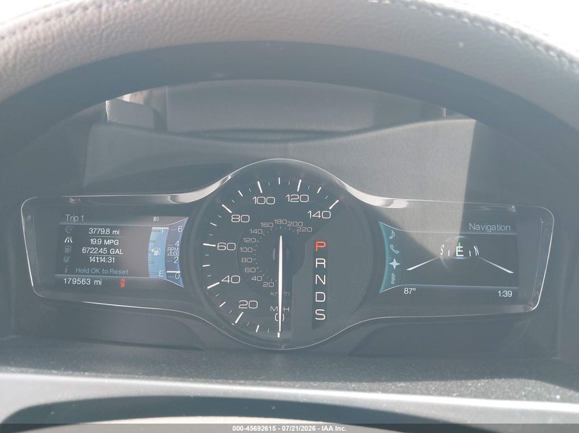 2013 Lincoln Mkx VIN: 2LMDJ6JK8DBL42110 Lot: 45692615