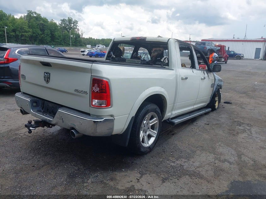 Vin: 1c6rr7pm1gs218808, lot: 46191258, ram 1500 longhorn 20164