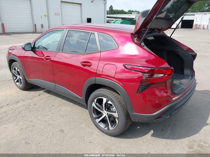 CHEVROLET TRAX 2025 VIN KL77LGEP0SC127155