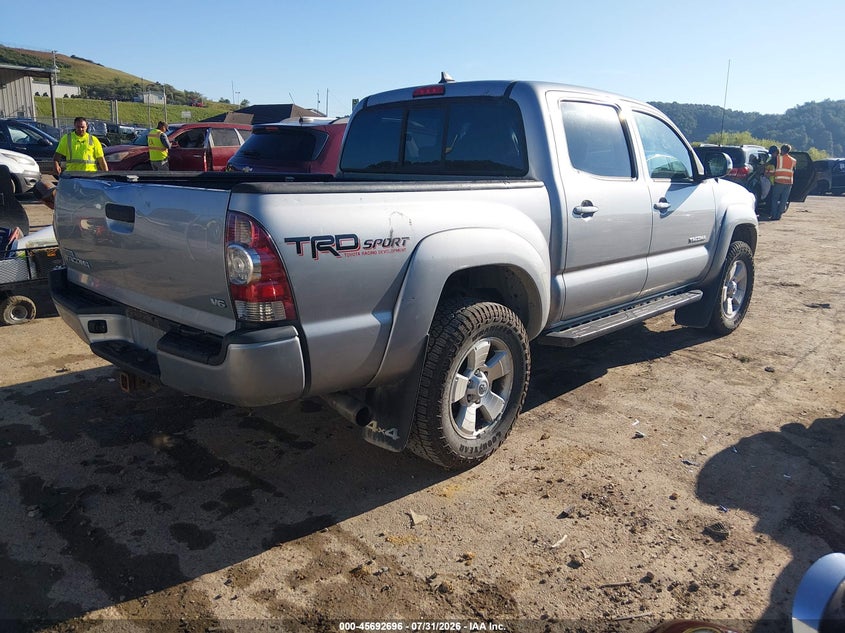 Vin: 3tmlu4en1fm197361, lot: 46191324, toyota tacoma base v6 20154