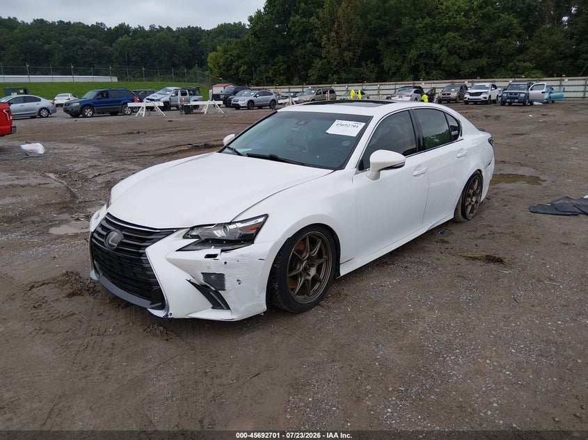 Vin: jthcz1bl5ga001812, lot: 46191329, lexus gs 350 20162