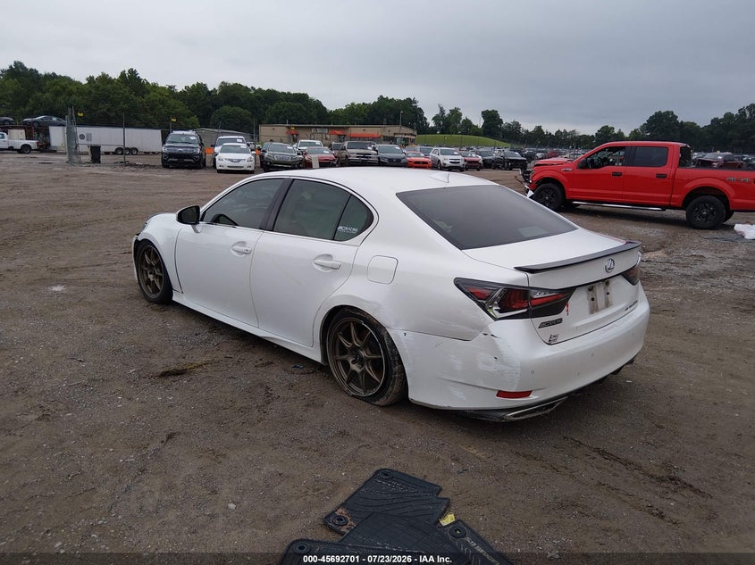 Vin: jthcz1bl5ga001812, lot: 46191329, lexus gs 350 20163