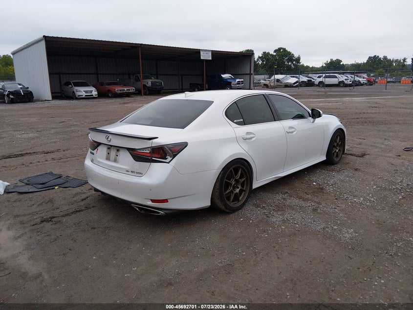Vin: jthcz1bl5ga001812, lot: 46191329, lexus gs 350 20164
