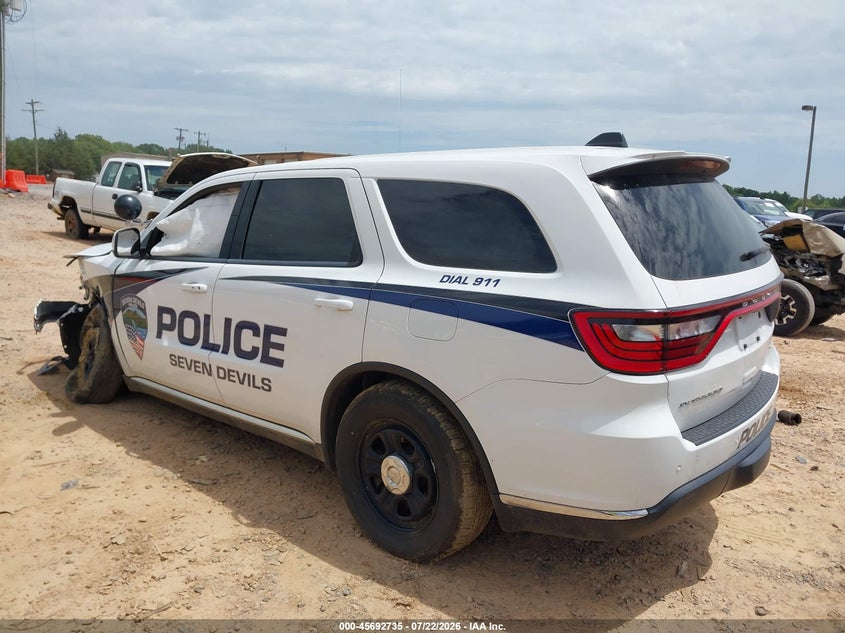 Vin: 1c4rdjfg8nc192649, lot: 46191363, dodge durango pursuit awd 20223