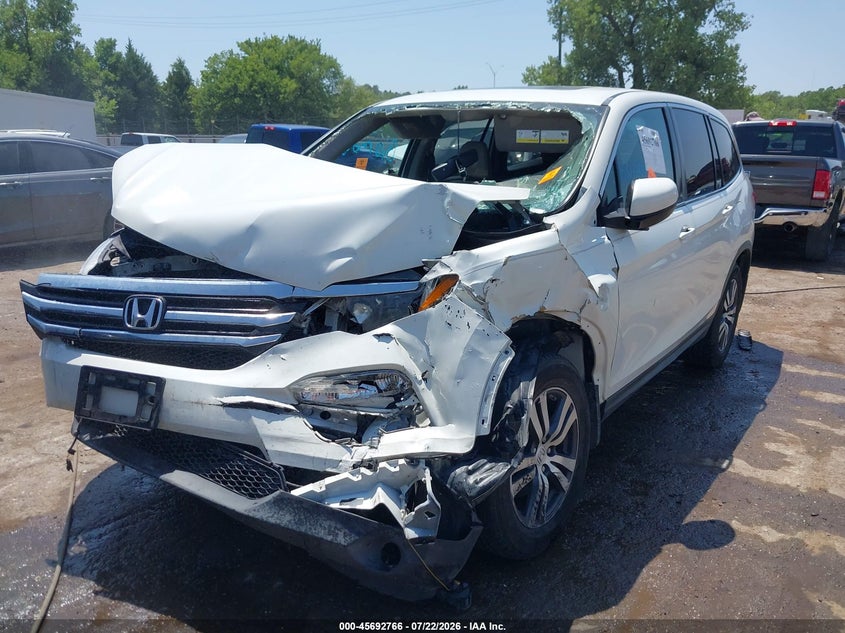 Vin: 5fnyf5h52hb020276, lot: 46191394, honda pilot ex-l 20172