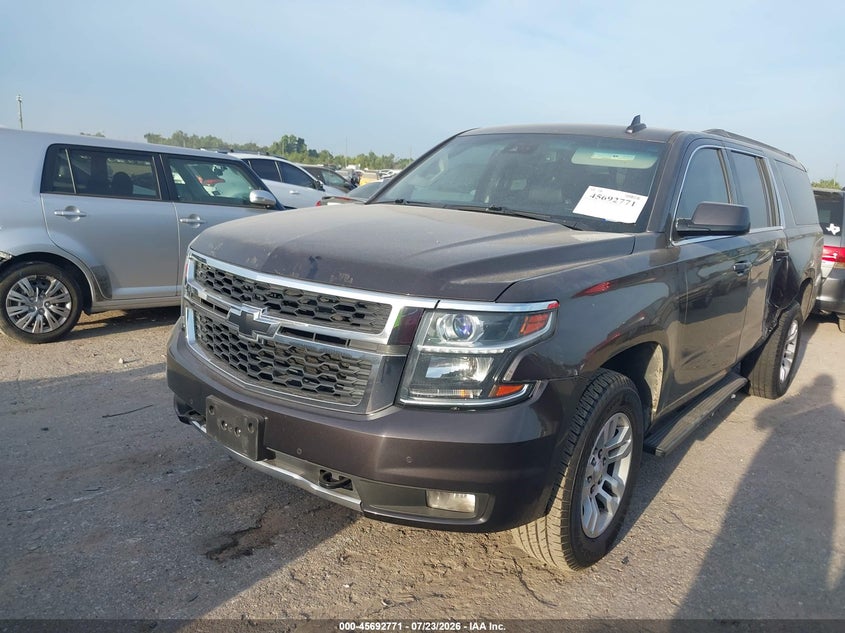 Vin: 1gnskhkc2gr162296, lot: 46191399, chevrolet suburban lt 20162