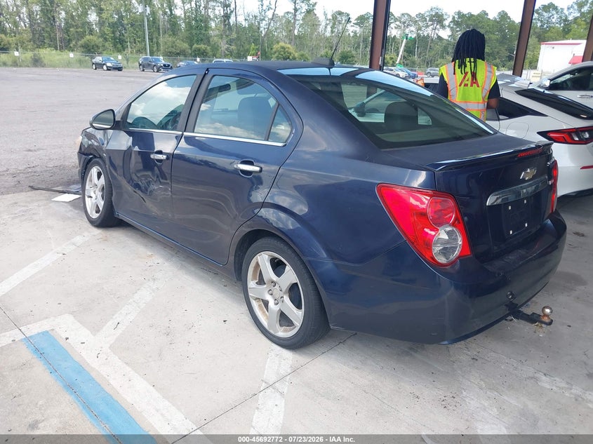 Vin: 1g1je5sbxg4135841, lot: 46191400, chevrolet sonic ltz auto 20163