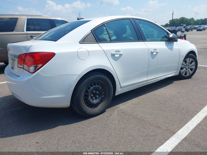 Vin: 1g1pa5sh1e7220038, lot: 46191424, chevrolet cruze ls auto 20144