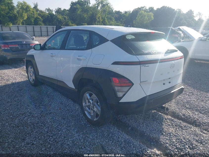 Vin: km8ha3ab7tu352325, lot: 46191431, hyundai kona se 20263