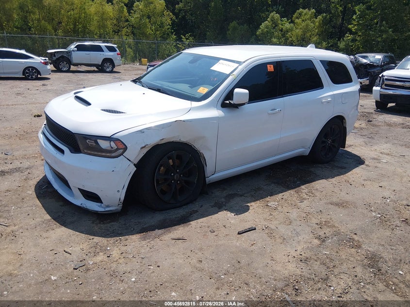 Vin: 1c4sdjct7kc652057, lot: 46191443, dodge durango r/t awd 20192