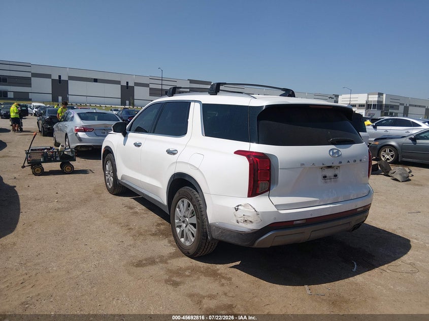 Vin: km8r24gexpu608620, lot: 46191444, hyundai palisade sel 20233