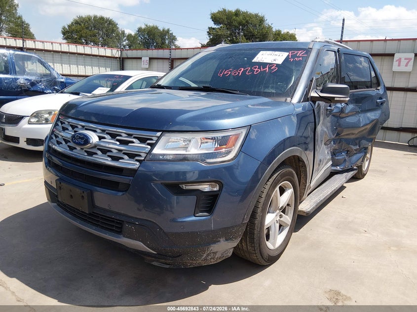Vin: 1fm5k7d88kga07888, lot: 46191471, ford explorer xlt 20192