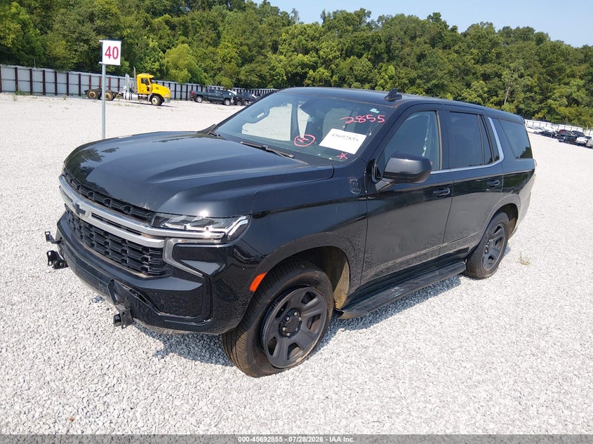 Vin: 1gnscled6pr204604, lot: 46191483, chevrolet tahoe 2wd commercial fleet 20232