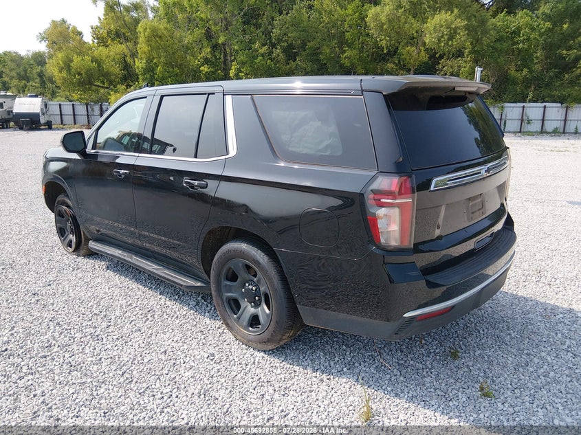 Vin: 1gnscled6pr204604, lot: 46191483, chevrolet tahoe 2wd commercial fleet 20233