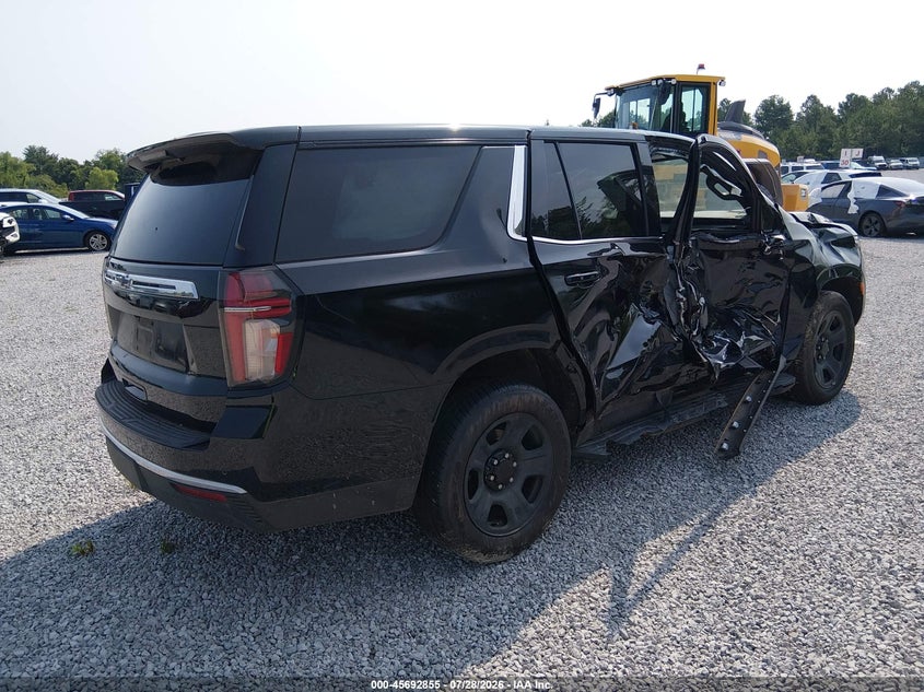 Vin: 1gnscled6pr204604, lot: 46191483, chevrolet tahoe 2wd commercial fleet 20234