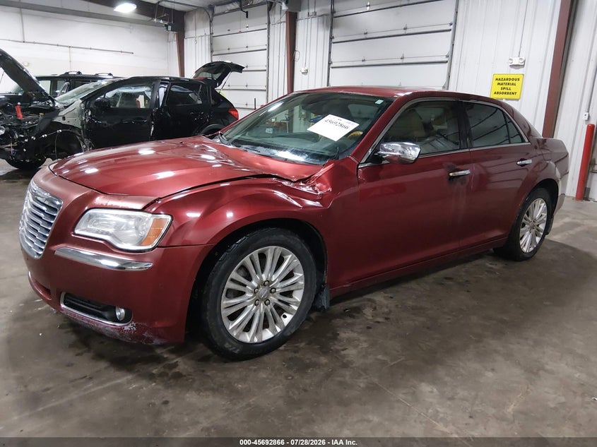 Vin: 2c3ccakg4dh743982, lot: 46191494, chrysler 300c awd 20132
