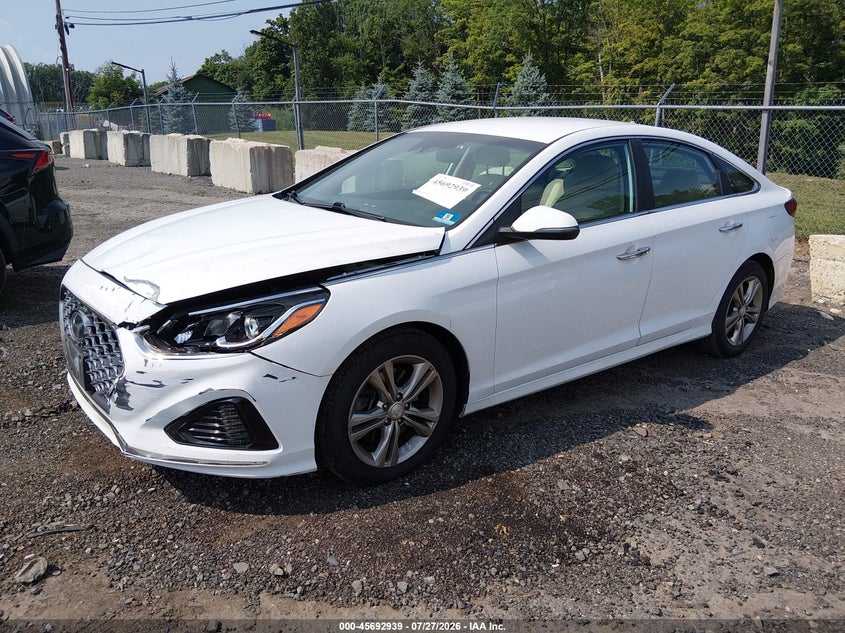 Vin: 5npe34af1kh817491, lot: 46191567, hyundai sonata sel 20192