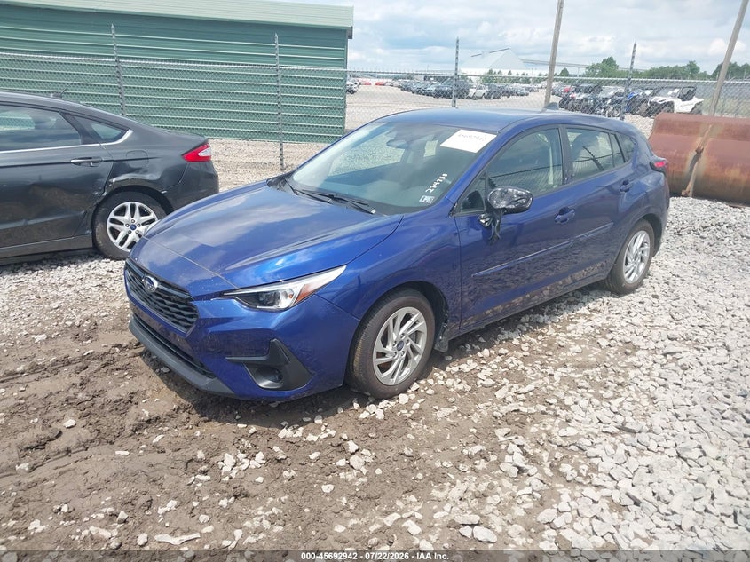 Vin: jf1guabc3s8274738, lot: 46191570, subaru impreza base 5-door 20252