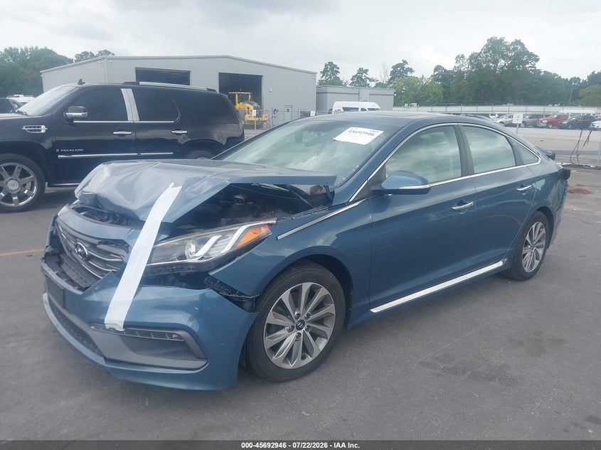 2016 HYUNDAI SONATA auction photo 2