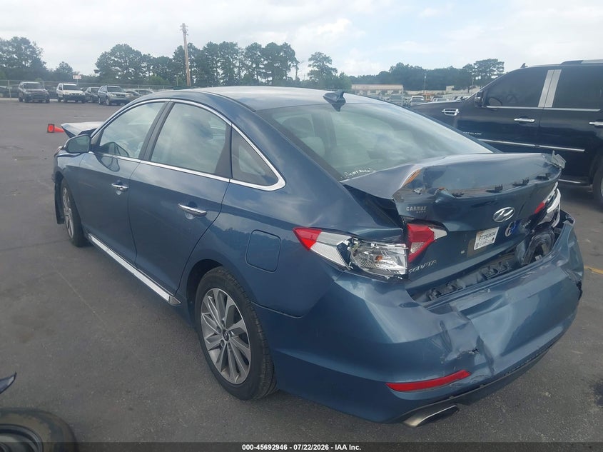 2016 HYUNDAI SONATA auction photo 3