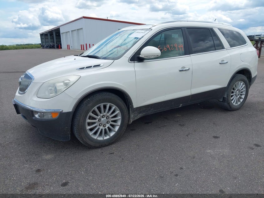 Vin: 5gakvbed0bj315722, lot: 46191577, buick enclave 1xl 20112