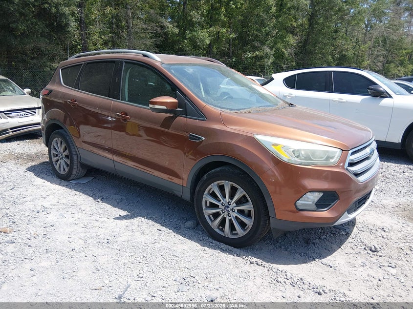 2017 Ford Escape Titanium VIN: 1FMCU0JD8HUA12304 Lot: 45692956