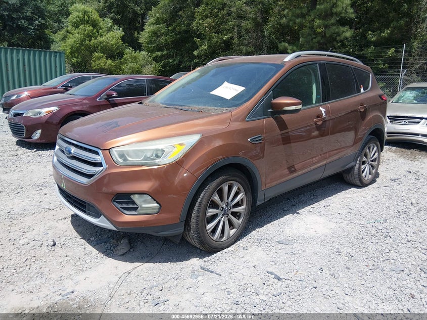 2017 Ford Escape Titanium VIN: 1FMCU0JD8HUA12304 Lot: 45692956