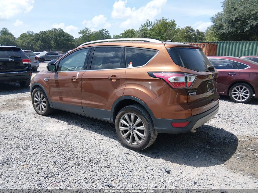 2017 Ford Escape Titanium VIN: 1FMCU0JD8HUA12304 Lot: 45692956