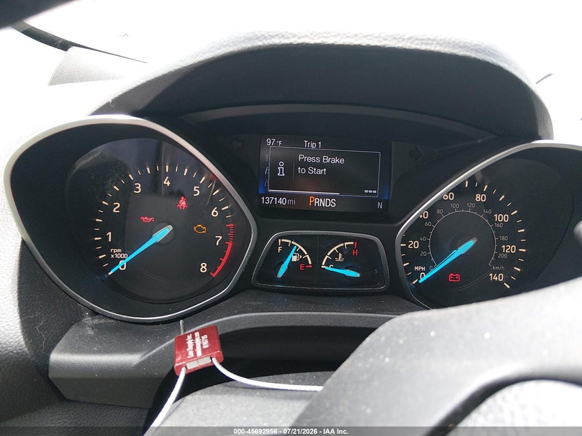 2017 Ford Escape Titanium VIN: 1FMCU0JD8HUA12304 Lot: 45692956