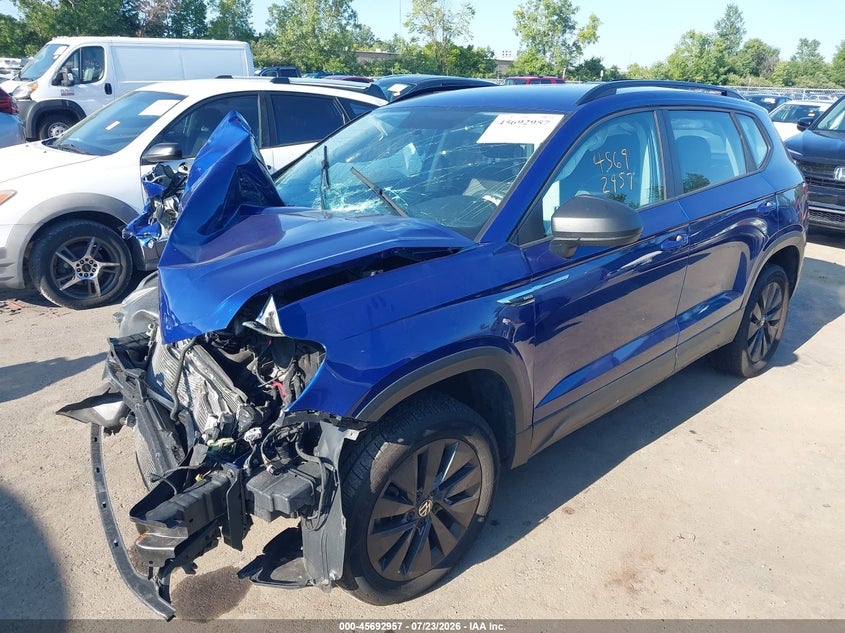 VOLKSWAGEN TAOS 2022 VIN 3VVAX7B29NM099043