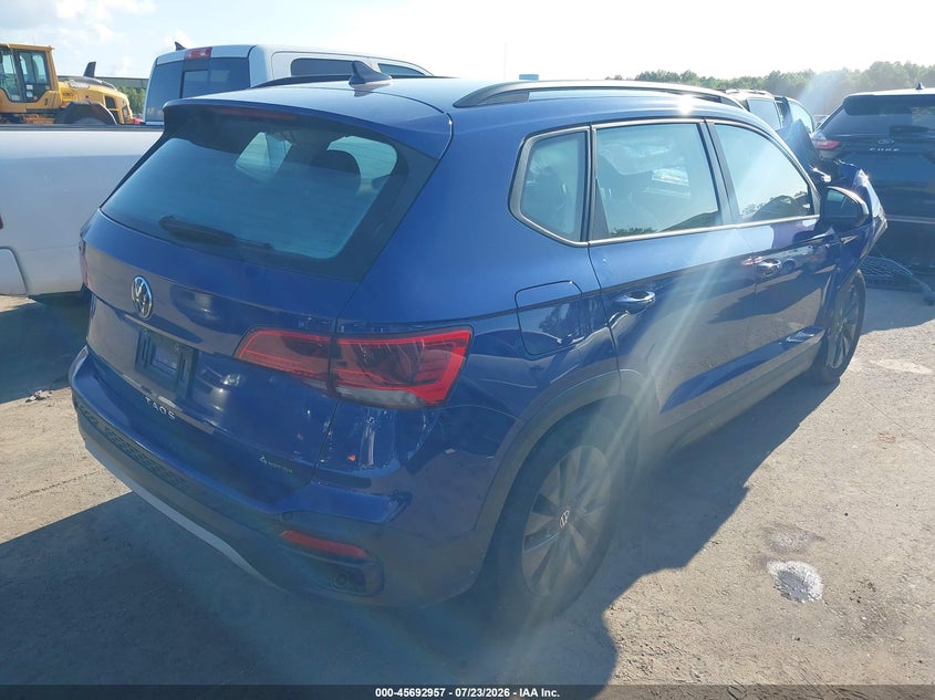 VOLKSWAGEN TAOS 2022 VIN 3VVAX7B29NM099043