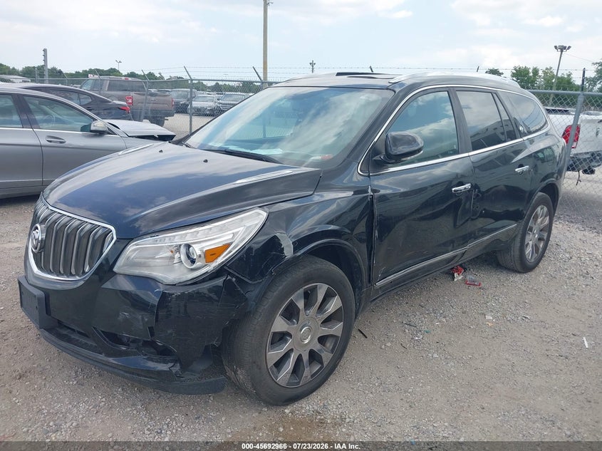Vin: 5gakrbkd8hj292398, lot: 46191594, buick enclave leather 20172
