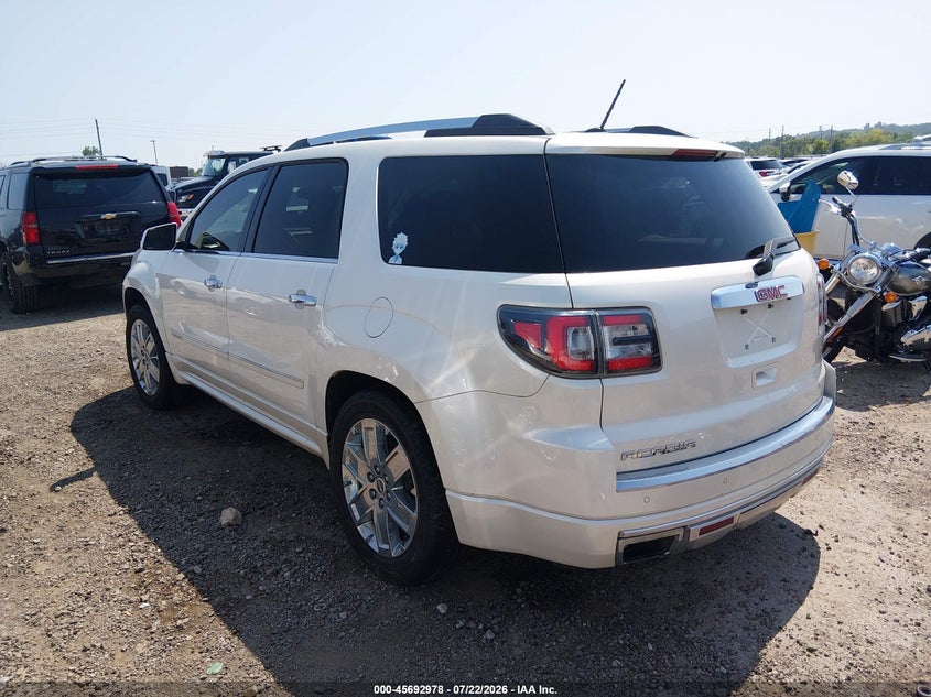 Vin: 1gkkrtkd7fj333657, lot: 46191606, gmc acadia denali 20153