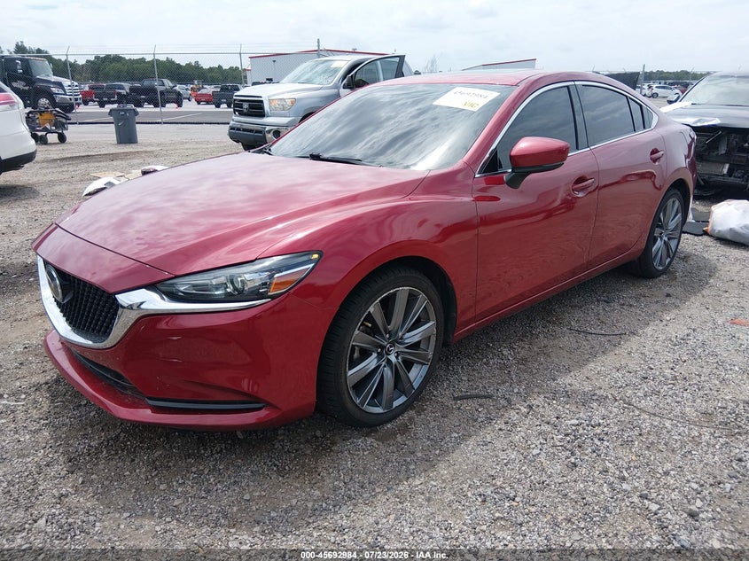 Vin: jm1gl1vm6m1603641, lot: 46191612, mazda mazda6 touring 20212
