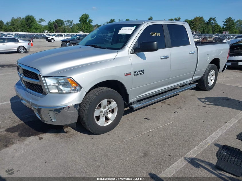 Vin: 1c6rr7tt4hs623432, lot: 46191659, ram 1500 slt  4x4 6'4 box 20172
