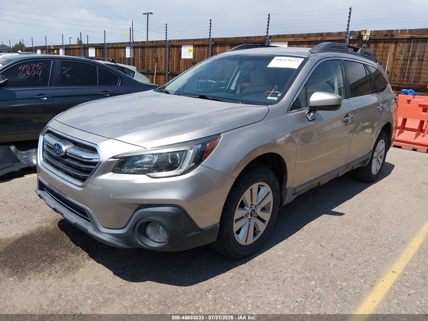 Vin: 4s4bsacc0j3391015, lot: 46191661, subaru outback 2.5i premium 20182