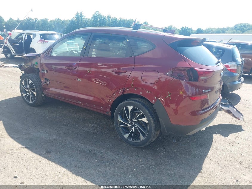2020 HYUNDAI TUCSON SPORT UTILITY VEHICLE 2.4L I-4 DI, DOHC, VVT, 181HP