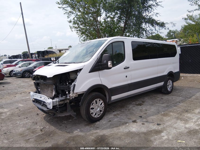 Vin: 1fbax2yg1ska05782, lot: 46191679, ford transit-350 passenger van xlt 20252