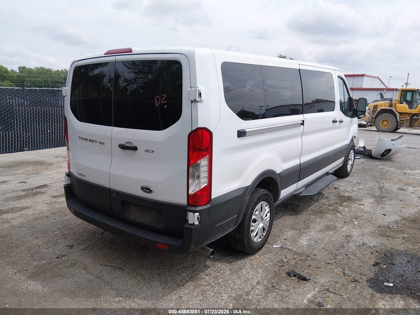 Vin: 1fbax2yg1ska05782, lot: 46191679, ford transit-350 passenger van xlt 20254