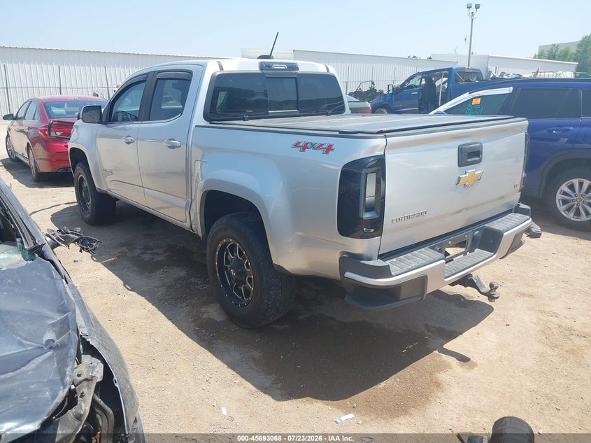 Vin: 1gcgtce38g1393941, lot: 46191696, chevrolet colorado 4wd lt 20163