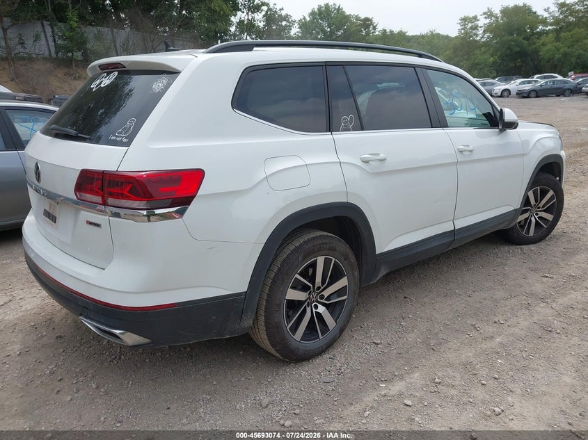 VOLKSWAGEN ATLAS 2021 VIN 1V2LP2CA4MC608535