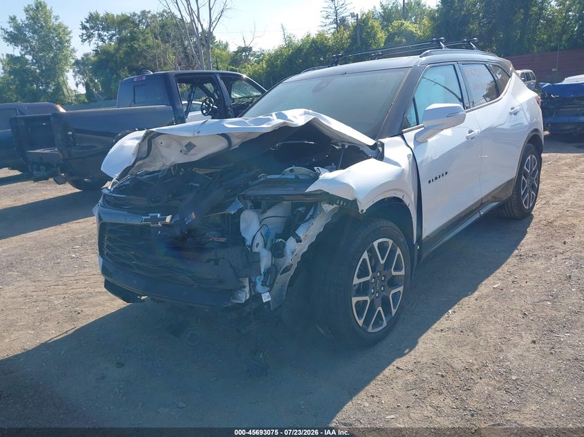 Vin: 3gnkbkrs3ss178037, lot: 46191703, chevrolet blazer awd rs 20252
