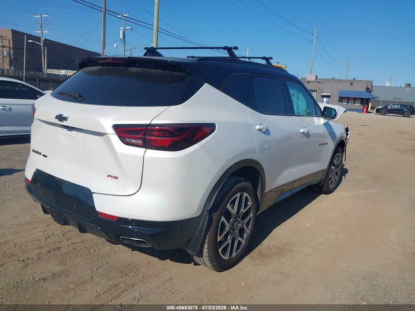 Vin: 3gnkbkrs3ss178037, lot: 46191703, chevrolet blazer awd rs 20254